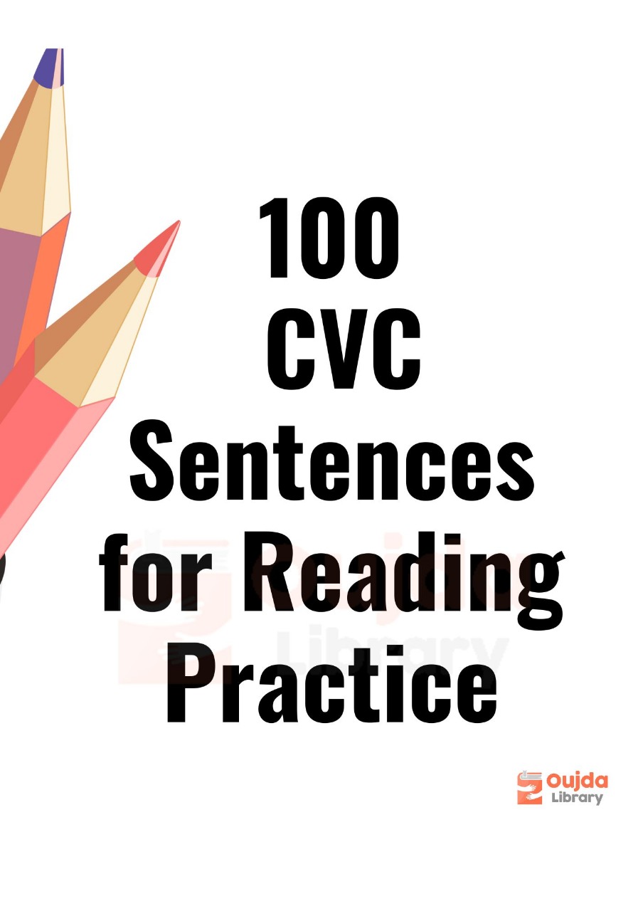 100 CVC Sentences for Reading Practice