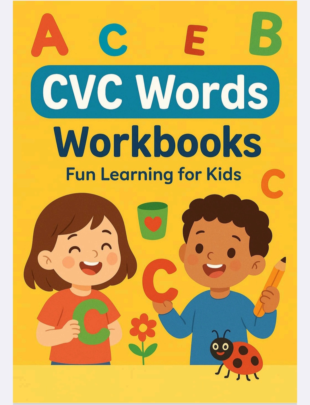 CVC Words Workbooks – Short Vowel Practice for Kids