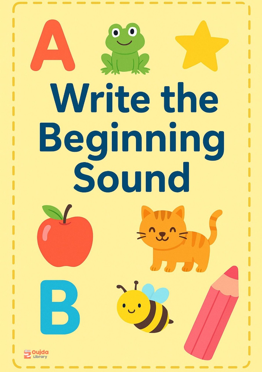 Write the Beginning Sound.