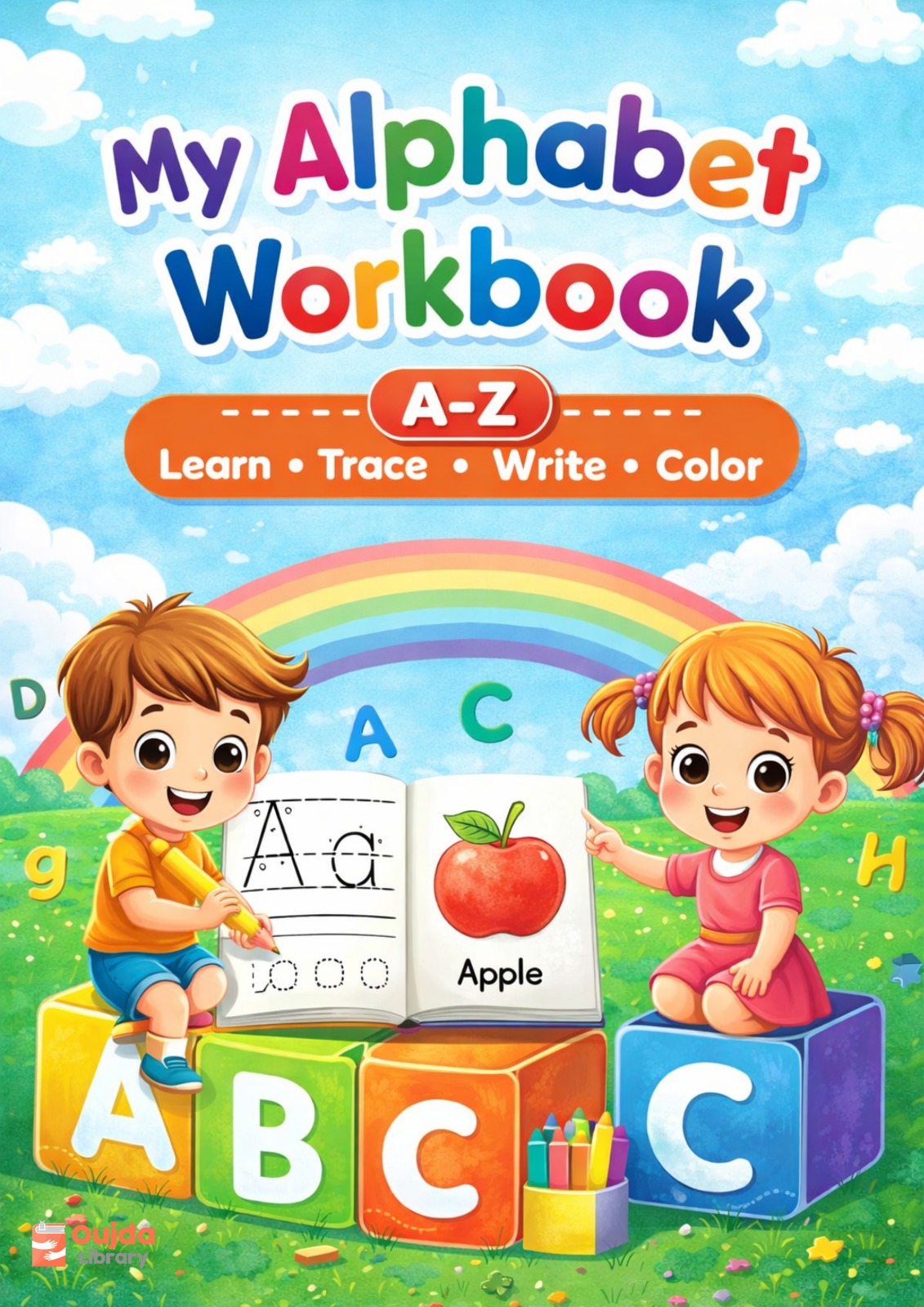 My Alphabet Workbook (A–Z) Learn • Trace • Write • Color