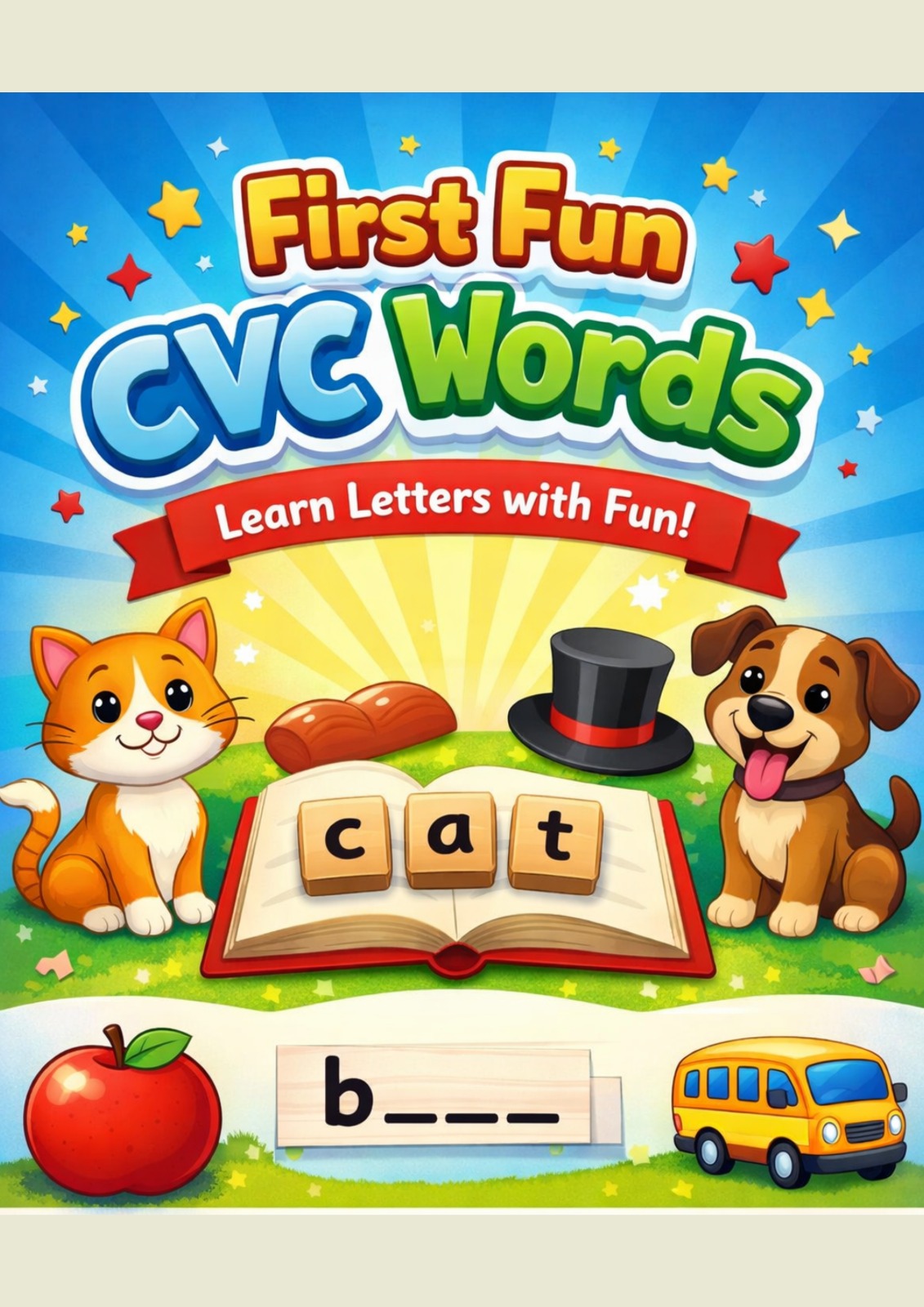 First Fun CVC Words – Learn Letters with Fun