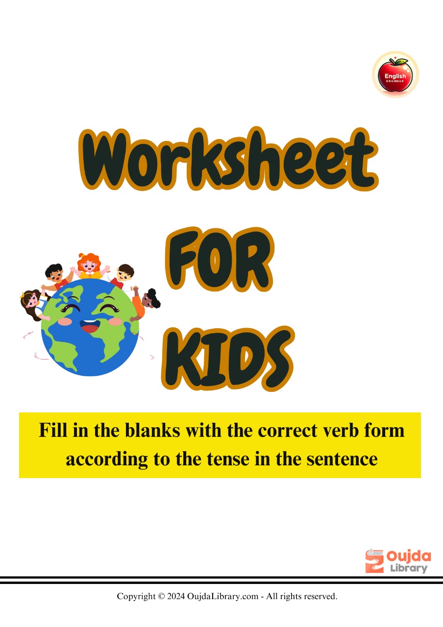 Verb Tense Practice Exercise.